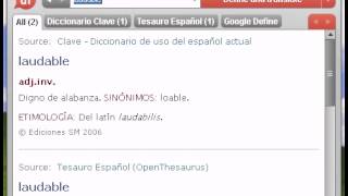 ¿Qué es laudable sinonimo?