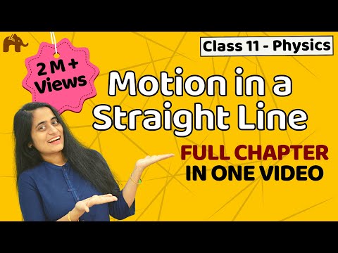 Video: Vad är rörelse i en rak linje?