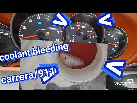 Motor suyu hava alma,coolant bleeding porsche carrera ,911,996/997 turbo