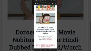 doraemon all movies download in Hindi download karen 5 minutes mein