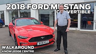 2018 Ford Mustang Convertible Walkaround Video