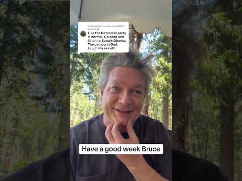 Have a good week Bruce