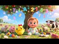 Baby’s Farmyard Learning 🐄🌾 Fun Animal &amp; Farm Song | Learn for Toddlers