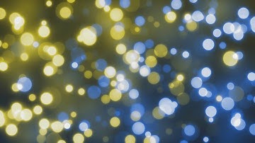 4K Blue & Yellow Bokeh Particles Motion Background || Free To Use 4K Screensaver || FREE DOWNLOAD