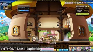 Assassinate test with and without Meso Explosion