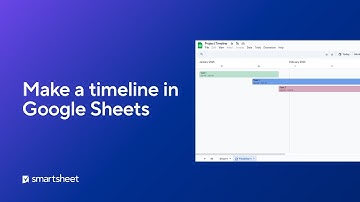 How to Make a Timeline in Google Sheets