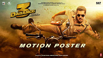 Dabangg 3 Motion Poster | Eid Radhe Ki | Radhe | Salman Khan | Prabhu Deva |Christmas 2019 |Eid 2020