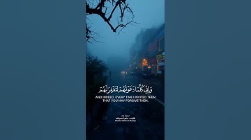 تلاوة خاشعة للقارئ ماهر المعيقلي من سورة ~نوح~ 😴🎧#تلاوة_خاشعة #راحة_نفسية #قران_كريم #quran
