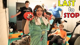Last to Stop Working Out Challenge!