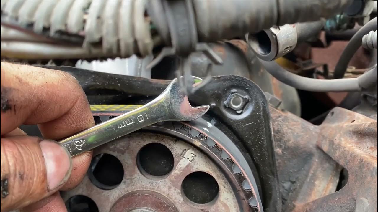 Nissan vg33 timing marks frontier pathfinder 96 04 youtube
