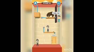 Rescue cut 3D  ,Rope puzzle gaming play Norman screenshot 4