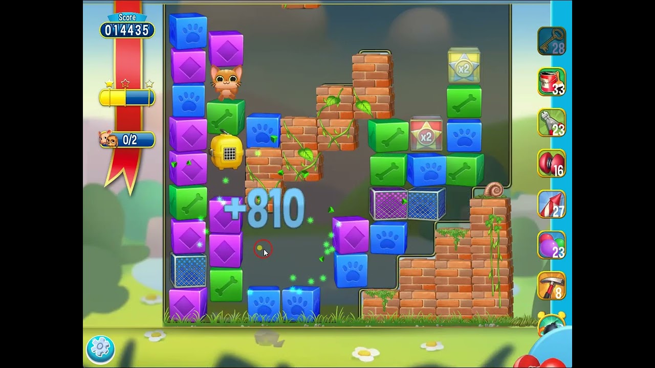Pet Rescue Saga level 5147 no boosters | PuzzledCubes.site