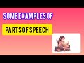 Some examples of parts of speech||Job preparation||Admission||BCS||Bank||English