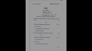 +3 1st semester// compulsory EVS subject (AECC-2)// North odisha University //