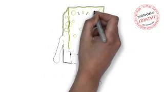 Как нарисовать спанч боба(Как нарисовать картинку поэтапно простым карандашом за короткий промежуток времени. Видео рассказывает..., 2014-06-26T15:32:54.000Z)