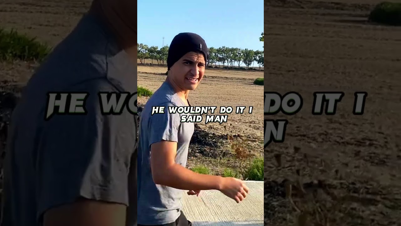 He thinks he's David Goggins😭 