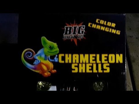 🦎CHAMELEON SHELLS🌈COLOR CHANGING BALL SHELLS 12pk by BIG FIREWORKS💥