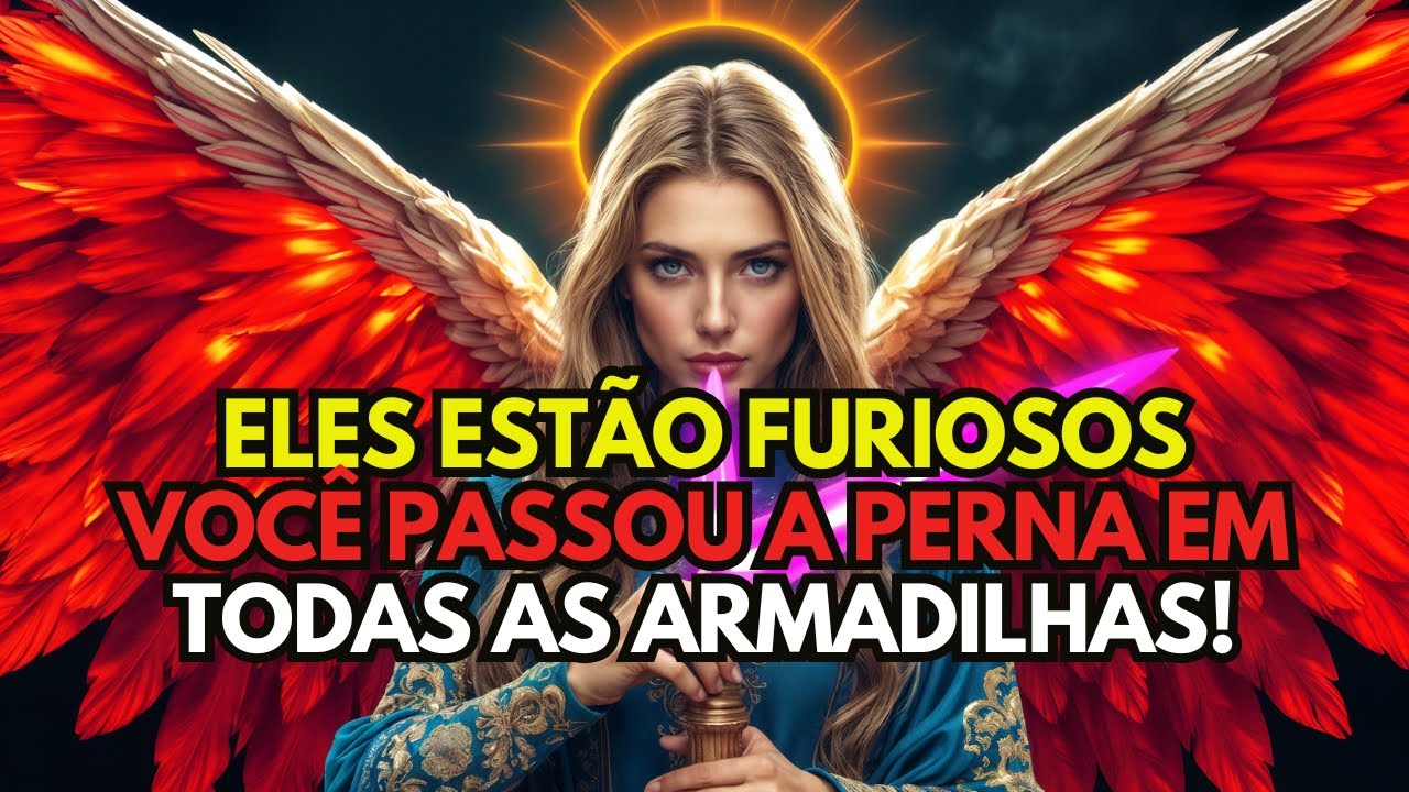 ESCOLHIDO: ELES ESTÃO FURIOSOS 😤PORQUE VOCÊ NÃO CAIU NA ARMADILHA, VOCÊ PASSOU A PERNA EM TODOS ELES