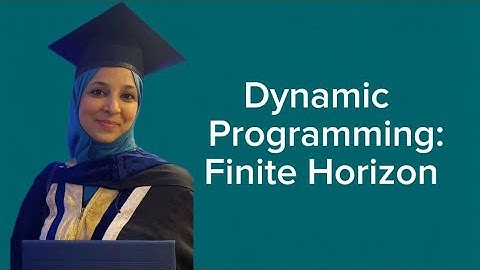 🌿 Dynamic Programming (Finite Horizon) | Bellman Equation & Euler Equation Explained Clearly🌿