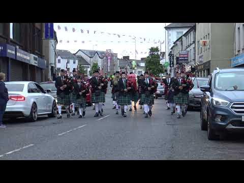 Cranny Pipe Band @ Magherafelt New Arch Opening Parade 2021 (4) - YouTube
