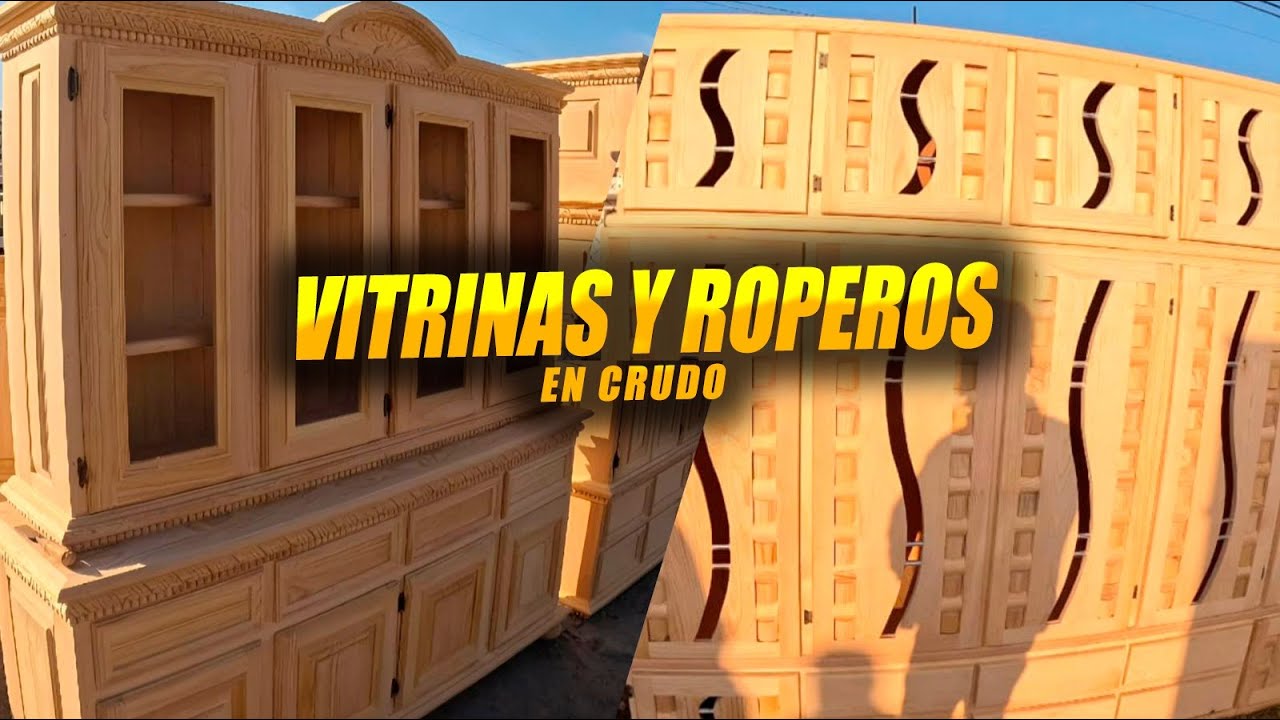 VITRINAS Y ROPEROS Tianguis De Muebles San Mateo Atenco