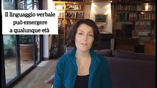 AUTISMO NON VERBALE; il linguaggio può emergere a qualunque età, quali i prerequisiti e cosa fare screenshot 2