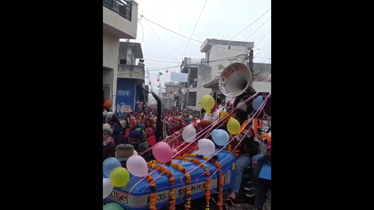 Nagar kirtan Lohara pind