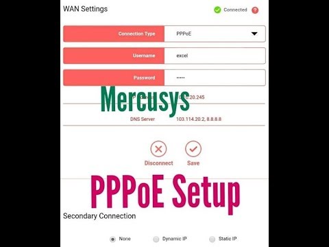 How to Configuration Mercusys router In PPPoE Connection । Mercusys Router Wifi Setup বাংলা