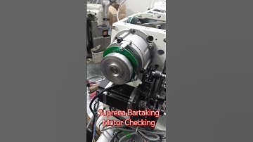 Suprena SP-430D Bartaking Motor & Encoder Checking.
