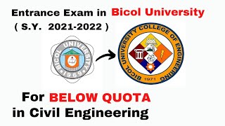 bicol university entrance exam
