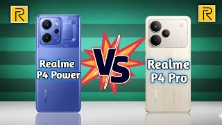 Realme P4 Power vs Realme P4 Pro 🔥 Full Specs Comparison | Best Realme Phone Under ₹24,999?