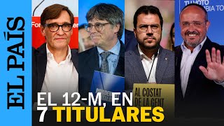 ELECCIONES CATALANAS EN 3 MINUTOS | El triunfo del PSC, la caída de ERC o el fin de Cs | EL PAÍS