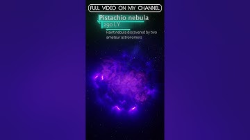 Pistachio nebula rendered in Blender #universe #3drender #space #nebula #blenderart #3dart #eevee