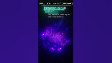 Pistachio nebula rendered in Blender #universe #3drender #space #nebula #blenderart #3dart #eevee