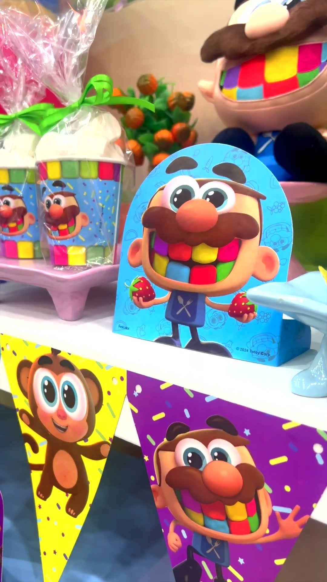 Chegou a linha de festa do José!