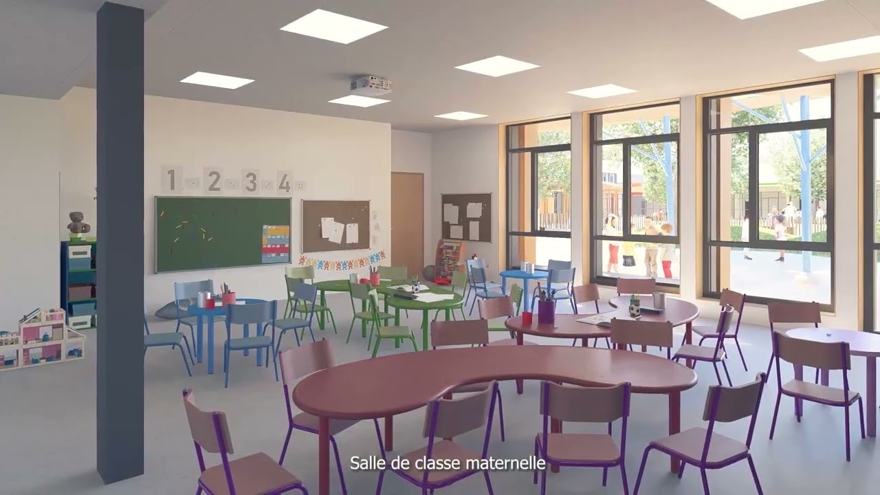 Rénovation du Groupe scolaire Europe | Ville de Beauvais & Atelier d'Architecture et de Design