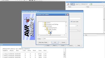 Embedded University Tutorial - No.5 - First ASM & C example in AVR Studio