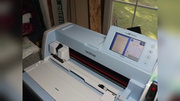 New vinyl  roll feeder SDX 125 225 DX Brother ScanNCut Jen Blausey