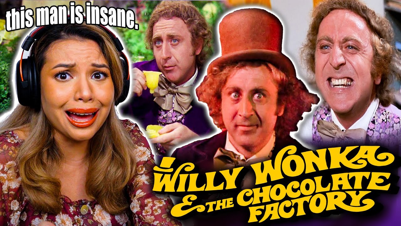 РЕАКЦИЯ АКТРИСТЫ НА ФИЛЬМ «ВИЛЛИ ВОНКА И ШОКОЛАДНАЯ ФАБРИКА» (1971) *ДЖИН УАЙЛДЕР В САМОМ САМОМ Б...