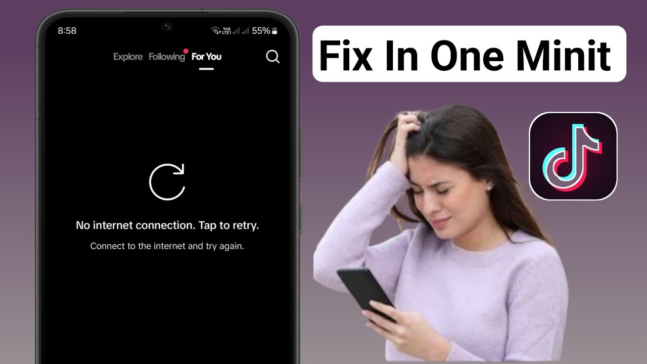 How To Fix Tiktok No Network Connection Problem 2025 - YouTube