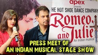 Press Meet Of Romeo Juliet An Indian Musical Stage Show Varalaxmi Sarathkumar Salsa Mani New