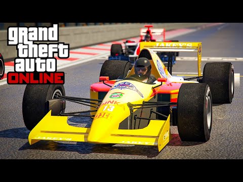 F1 COMPETITION IN GTA WITH THE HOGS TEAM 😎 (SYLO HOGATY SHEPARD BARTEK)