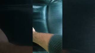 How to clean molded leather seats