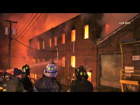 11-Alarm Chemical Plant Fire / Passaic, New Jersey 1.14.22