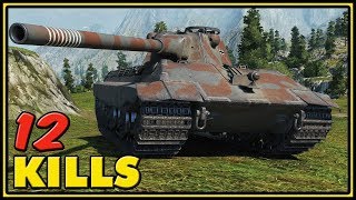 E 50 M - 12 Kills - World of Tanks Gameplay