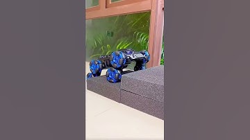 Product Link in the Comments! 🏎️ Turbo Twister 8-Wheel Rotating Remote Control Car 🏎️