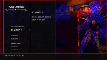 ESO Glitch: Every Voice Channel Disappears when clicked, deleted save data MANY times #ESOGlitch