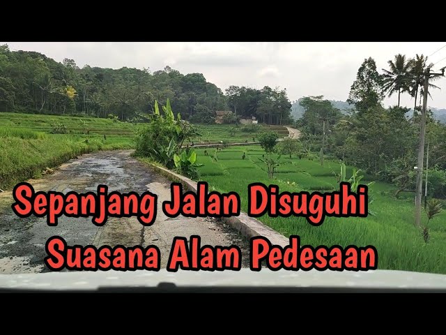 AKSES JALAN MENUJU WISATA  WAHANA ALAM PARUNG  TASIKMALAYA class=