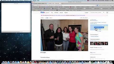 How to save a photo in Flickr