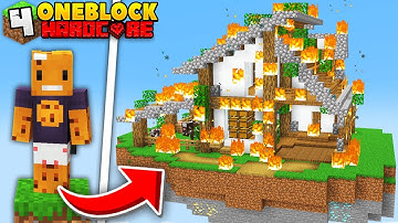 I Lost Everything on ONE BLOCK in Minecraft Hardcore